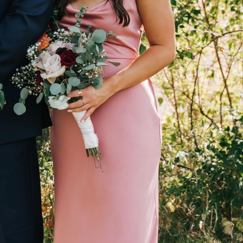 Jenny Yoo Sylvie Dress Wild Rose Size 8 - Picture 6 of 6